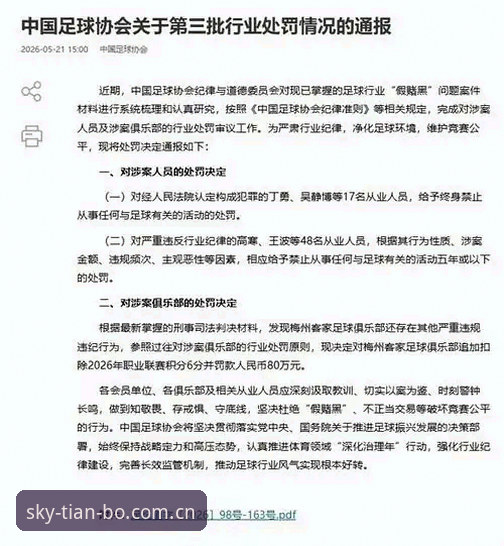 天博赛事竞猜 中国足协第三批禁足名单详解,天博体育官网带你回顾事件全貌